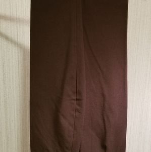 Talbots charcoal brown slacks